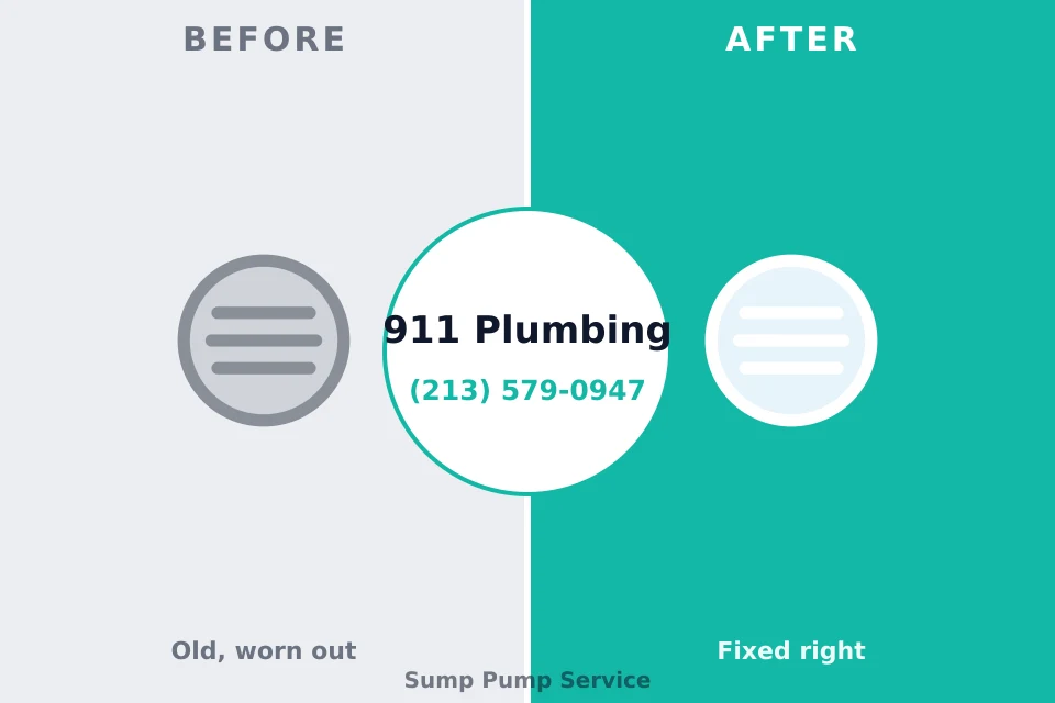 Before and after: plumbing repair Flatonia, TX